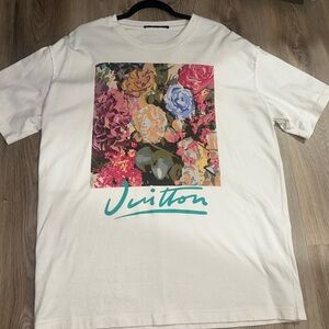 Louis Vuitton x Virgil Abloh Flower Tapestry Print Men’s Shirt Fall 2022